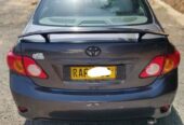 TOYOTA COROLLA CE 2008 AUTOMATIC FOR SALE AT RWF10,500,000