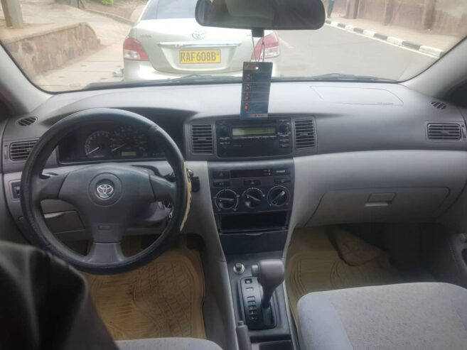 TOYOTA COROLLA 2005 AUTOMATIC FOR SALE AT RWF8,000,000