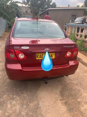 TOYOTA COROLLA CE 2005 AUTOMATIC FOR SALE AT RWF8,000,000